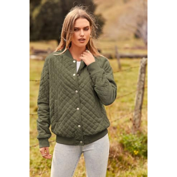 Stylish PRETTYGARDEN Women's Fall Jacket with Pockets