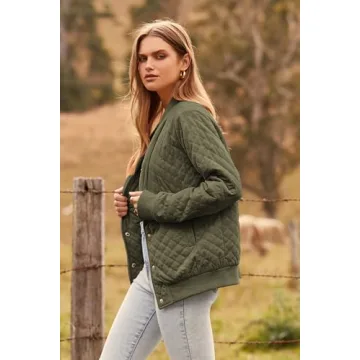 Stylish PRETTYGARDEN Women's Fall Jacket with Pockets