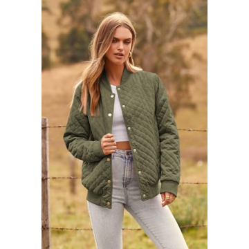 Stylish PRETTYGARDEN Women's Fall Jacket with Pockets