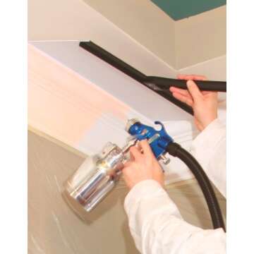 Earlex HV5500 HVLP Spray Station Paint Sprayer for Woodworking and Furniture Refinishing, 2-Stage Turbine, HVLP Spray Gun, Spray Gun, HVLP Turbine Sprayer