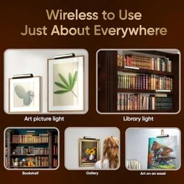 Dimmable Wireless Picture Light - Concepdesigns 18 inch