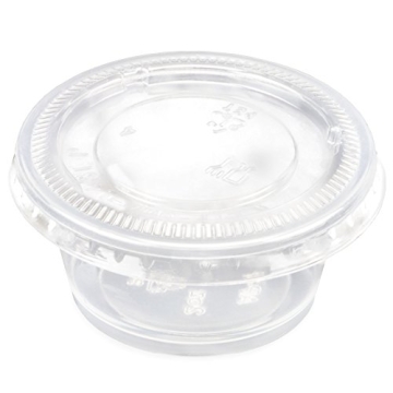 Back of House 100-pack Clear Plastic Condiment Cups