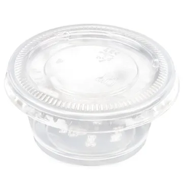 Back of House 100-pack Clear Plastic Condiment Cups