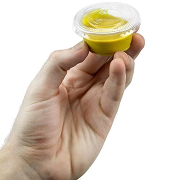 Back of House 100-pack Clear Plastic Condiment Cups