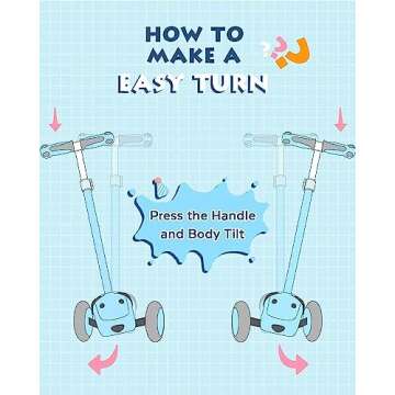 Toddler Scooters for Kids 2-5,3 Wheels Scooter for Kids 1-3 Years Old with Seat,Children Scooter for Toddlers/Kids Age 1-3/4-6/5-8