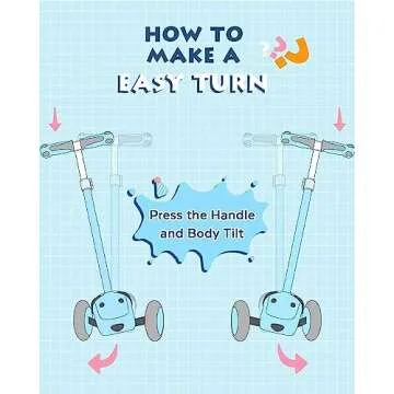 Toddler Scooters for Kids 2-5,3 Wheels Scooter for Kids 1-3 Years Old with Seat,Children Scooter for Toddlers/Kids Age 1-3/4-6/5-8