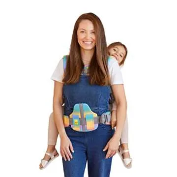 LÍLLÉbaby 3-in-1 Ergonomic CarryOn Airflow Toddler Carrier with Lumbar Support & Breathable Mesh (25-60 lbs), Supportive & Comfortable, Multi-Position Carrying for Hiking & Travel (Mystic Quartz)