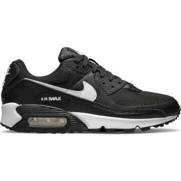 Nike Women's Air Max 90 Sneakers in Black and White