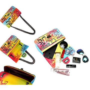 Wxnow Trendy Quilted Crossbody Bag for Ladies