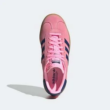 Adidas Gazelle Bold Womens Sneaker - Trendy Pink Navy Gum Design