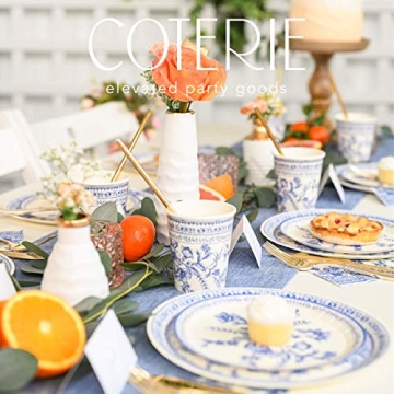 Coterie Fancy Paper Plates - Elegant Disposable Dining Essentials