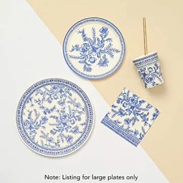 Coterie Fancy Paper Plates - Elegant Disposable Dining Essentials