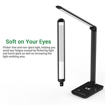 LE Dimmable LED Desk Lamp with Adjustable Brightness Levels