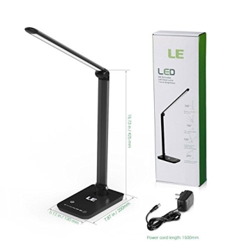 LE Dimmable LED Desk Lamp with Adjustable Brightness Levels