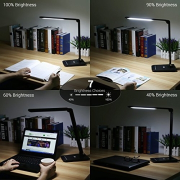 LE Dimmable LED Desk Lamp with Adjustable Brightness Levels