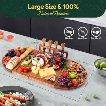 Easoger Charcuterie Boards Gift Set - Great for Occasions