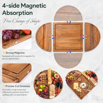 Easoger Charcuterie Boards Gift Set - Great for Occasions