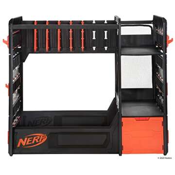 Nerf Elite Blaster Rack - Store 20 Blasters, Accessories Included