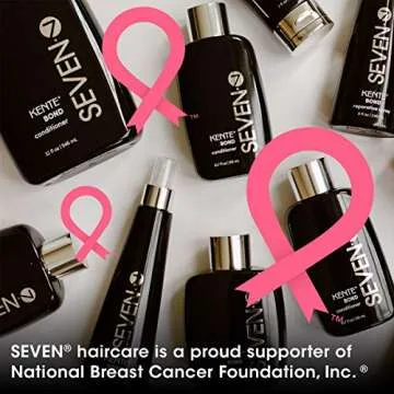 SEVEN Haircare KENTE BOND Conditioner for Split Ends + Damaged Hair, Sulfate Free, Cruelty Free with Amino Acid Complex, Guar Gum & Pro Vitamin B5 for Men & Women, Made in USA, 10 oz