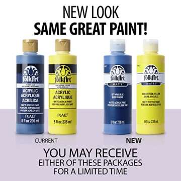 FolkArt 8 oz Acrylic Paint - Linen for Creative Projects