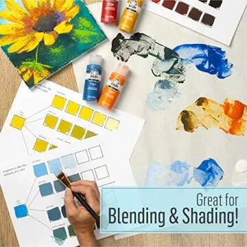 FolkArt 8 oz Acrylic Paint - Linen for Creative Projects