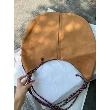 Slouchy Tote Bag Women Fall Suede Large Capacity Handbag Lazy Shoulder Bag with Rope Handle Shoulder Bag
