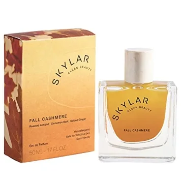 Skylar Fall Cashmere Eau de Parfum - Hypoallergenic & Clean Perfume for Women & Men, Vegan & Safe fo...
