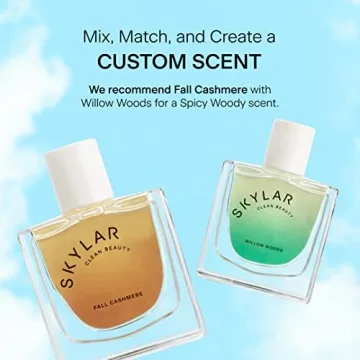 Skylar Fall Cashmere Eau de Parfum - Hypoallergenic & Clean Perfume for Women & Men, Vegan & Safe for Sensitive Skin - Spicy Gourmand Perfume with Notes of Cinnamon, Almond & Ginger - 50mL /1.7 Fl oz