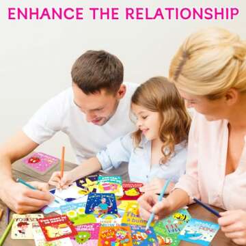 YTSQLER Lunch Box Notes for Kids, 120 Motivational Inspirational Lunch Notes Cards for Kids Girls Boys with Punny Reward Stickers, Thinking of You Cards Kids Lunch Accessories School Supplies