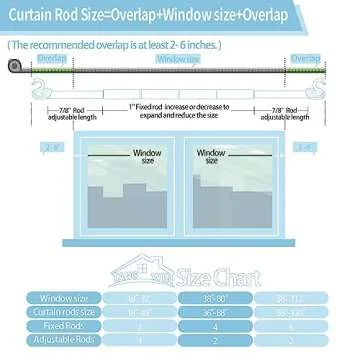 TANGWIN Antique White Curtain Rods for Windows 48 to 84 Inch(4-7ft),1 Inch Adjustable Curtain Rod,Heavy Duty Curtain Rods,Decorative Swan Finials Drapery Rods,Window Curtain Rod 36-88",Ivory White