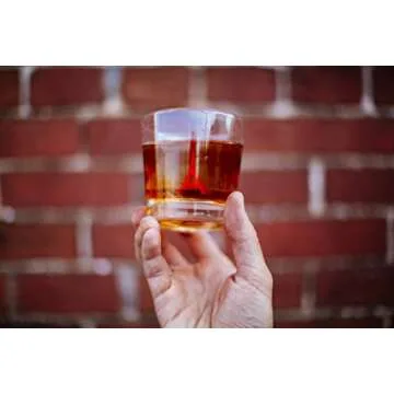 OnTheRocks - Crystal-Clear Ice Cube Maker, Make Big, 2 Inch Clear Cubes at Home