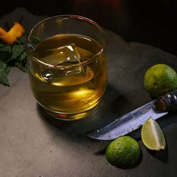 OnTheRocks - Crystal-Clear Ice Cube Maker, Make Big, 2 Inch Clear Cubes at Home