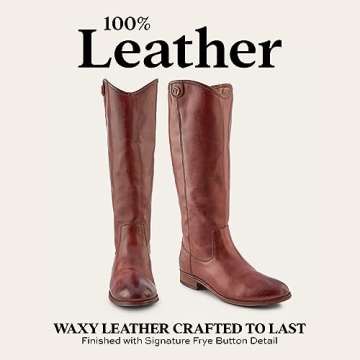 Frye Melissa Button 2 Tall Leather Boots for Women