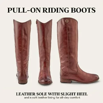 Frye Melissa Button 2 Tall Leather Boots for Women