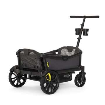 Veer All-Terrain Cruiser XL | Premium Off-Road Wagon Stroller for Babies, Toddlers, and Kids | Push/...