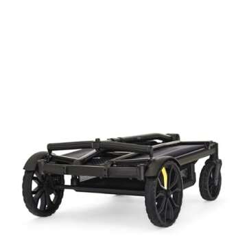 Veer All-Terrain Cruiser XL | Premium Off-Road Wagon Stroller for Babies, Toddlers, and Kids | Push/Pull/Push-Along Steering for Uneven Terrain | JPMA Certified | Lightweight and Collapsible | 4 Seats