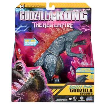 Godzilla x Kong 7" Battle Roar Godzilla Figure by Playmates Toys