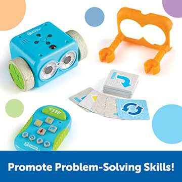Learning Resources Botley The Coding Robot - 45 Pieces, Ages 5+ Screen- Free Coding Toys, Coding STE...