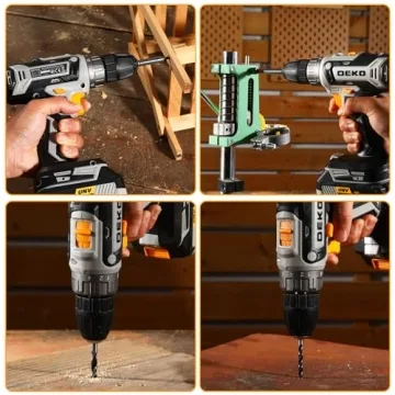 20V DEKO PRO Cordless Drill Set with Battery