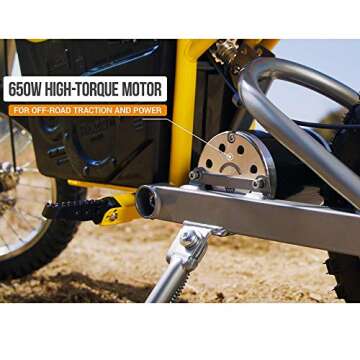 Razor MX650 Electric Motocross Bike for Off-road Fun