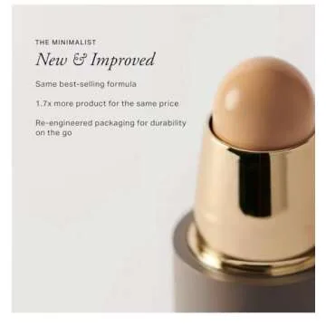 MERIT Minimalist Perfecting Foundation Stick - Camel Coverage