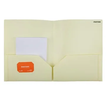 Durable Mintra Poly Pocket Folders 3pk - Cute & Sturdy