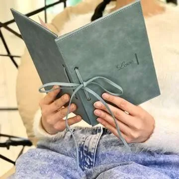SIMPLY RSB Greeting Card Organizer Kit, Premium Vegan Leather, Transform Your Greeting Cards into a Forever Greeting Card Binder/Book/ Holder and Greeting Card Keeper