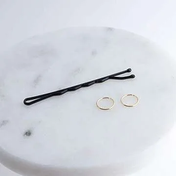Stylish Gold Silver Hoop Earrings for Multiple Piercings