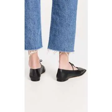 Stylish ALOHAS Women's Sway Ballet Flats in Black