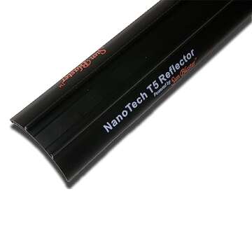 SunBlaster T5HO 2 Feet 24 Watts, 6400 Kelvin Grow Light Lamp Ballast Fixture with NanoTech Reflector for Indoor Home Gardens and Plants