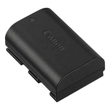 Canon Rechargeable Battery Pack LP-E6N for Reliable Power