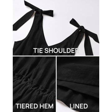 ZESICA Women's Summer Mini Dress for Stylish Comfort