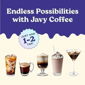 Javy Original & Decaf Coffee Concentrate - Cold Brew Coffee, Perfect for Instant Iced Coffee, Cold Brewed Coffee and Hot Coffee, 35 Servings