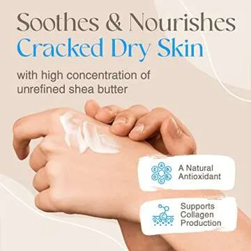 True Shea - Moisturizing African Whipped Shea Butter, Vanilla, All-Natural Skincare Must-Have, Made from Unrefined Raw Shea Butter Enriched with Sunflower & Coconut Oil for Skin, No Parabens, 8 oz